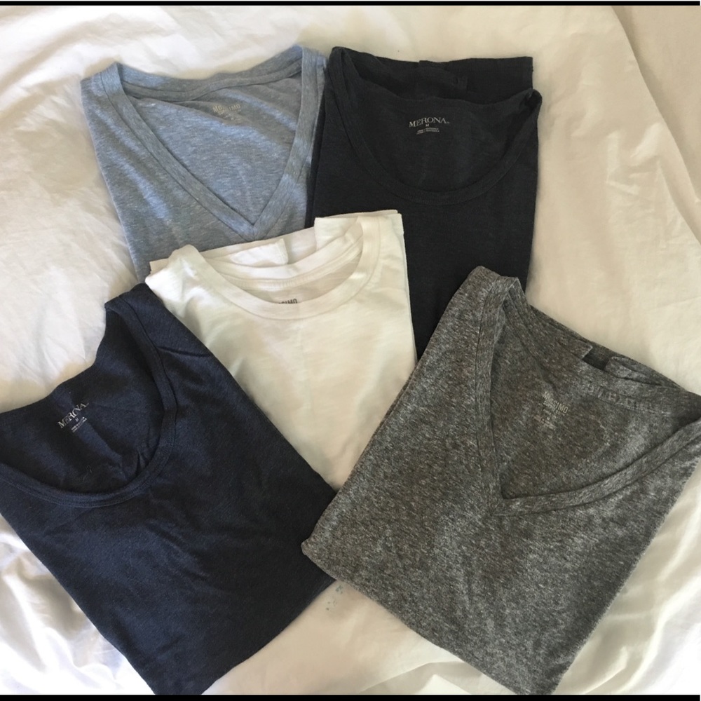 Mossimo/Merona (M) T shirt Bundle